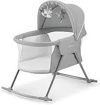 Kinderkraft - Lovi Baby Cot/Cradle - Grey, 0 - 2 Months