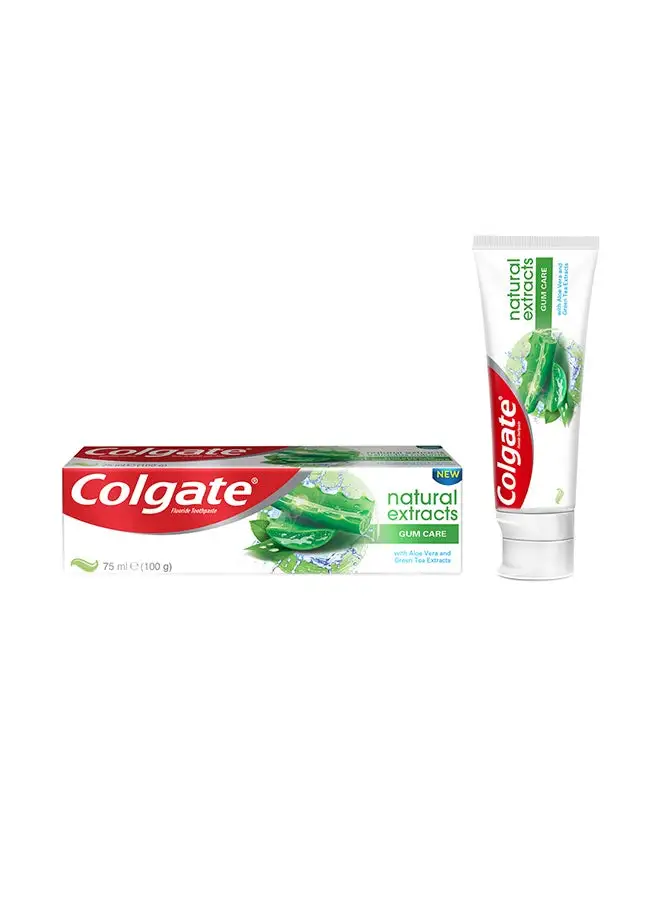 Colgate Toothpaste Natural Extracts With Aloe Vera 75ml