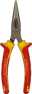 Stanley 0-84-006 Long Nose Plier, 160mm Yellow/Red