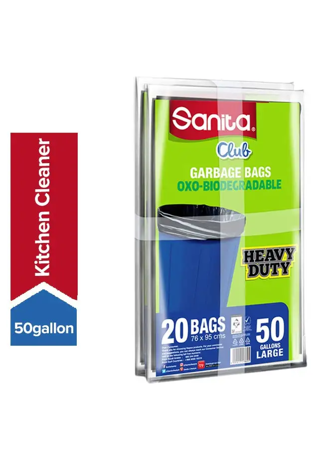 Sanita Garbage 20 Bags Pack of 2 Black