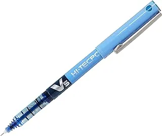 بايلوت V5 Liquid Ink Rollerball 0.5 مم رأس (قلم واحد) - أزرق