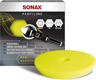 Sonax Polishing Pad for Dual Action - Finishing - Yellow (5 inch - 143cm)