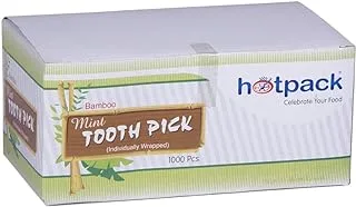 Hotpack Mint Tooth Pick, 1000 Pieces