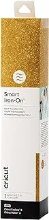 Cricut Smart Iron-On 33X273Cm 1 Sheet (Glitter Gold)