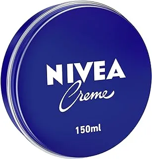 NIVEA Creme Moisturising Cream, Universal All Pourpose Face Body Hands, Tin 150ml