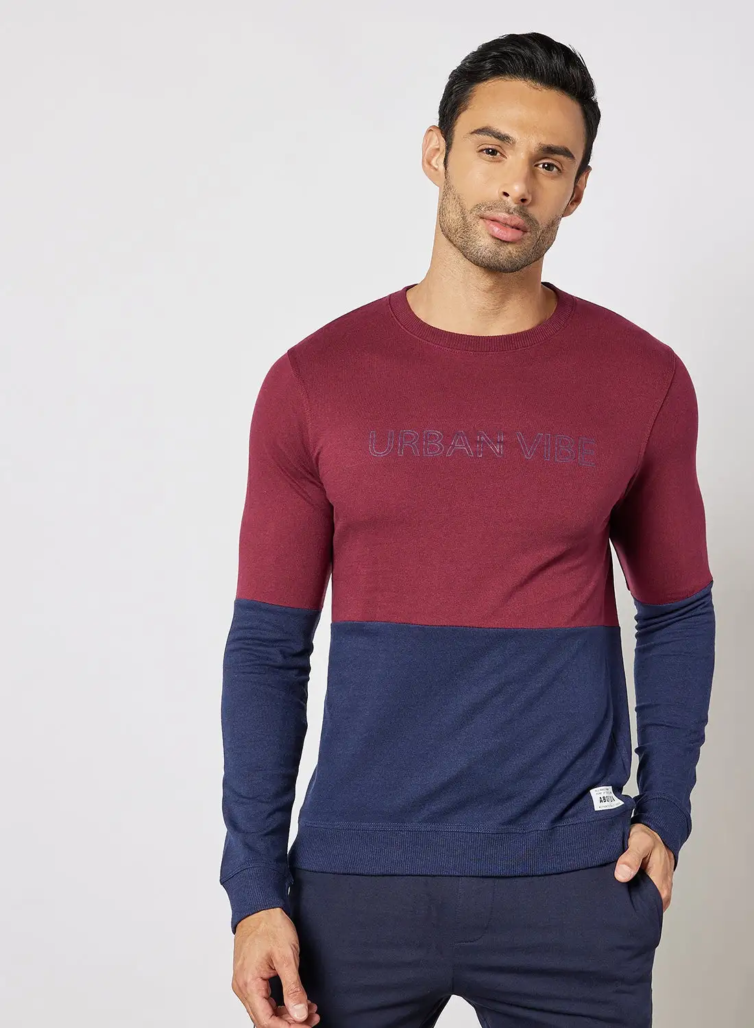 ABOF Regular Fit Sweatshirt أزرق