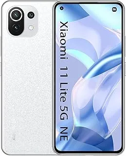 Xiaomi 11 Lite 5G NE Dual SIM Amoled Display Snowflake White 8GB RAM 256GB, MZB09, Xioami 11 Lite 5G NE
