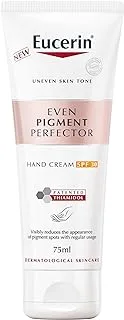 Eucerin Even Pigment Perfector Hand Cream with Thiamidol & Hyaluronic Acid, for Even and Radiant Skin, UVA & UVB Sun Protection SPF30, Moisturizer for All Skin Types, 75ml