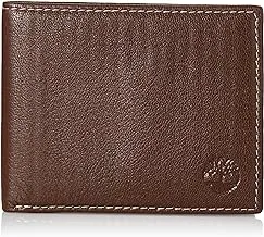 Timberland Men's Leather Wallet with Attached Flip Pocket