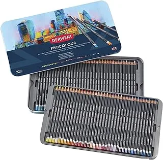 Derwent PROCOLOUR PENCIL 72 TIN