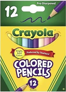 Crayola Short Colored Pencils, Multi-Colour, Cy68-4112