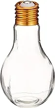 Harmony 2724623306803 Glass Jar with Lid, 400 ml, Bulb Shape