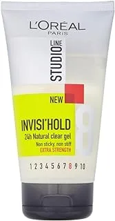 جل لوريال باريس ستوديو لاين للتحكم بالمعادن Invisi Gel Extra Strength 150 مل