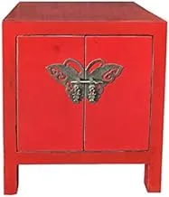 Dubai Garden Centre Unique Style 2 Door Cabinet, Red