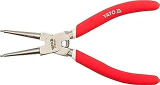 Yato YT-1986 Internal Straight Nose Circlip Pliers, 178 mm Length