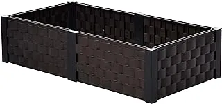 Cosmoplast Plastic Raised Garden Bed Planter