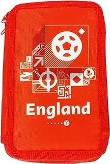 FIFA 2022 Country Double Decker Pencilcase with Stationary Supplies - England