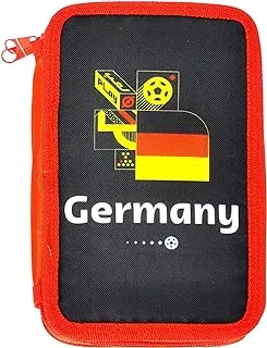 FIFA 2022 Country Double Decker Pencilcase with Stationary Supplies - Germany