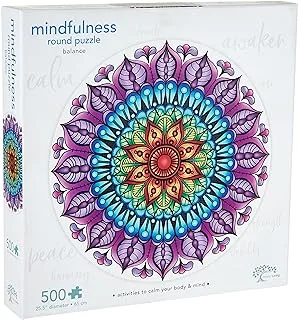 Mindful Living 1000 pc. Mandala Puzzle – Balance