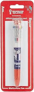 FIFA 2022 Country Multicolor Retractable Pen 10 in 1, France