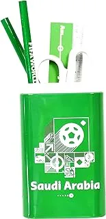 FIFA 2022 Country Pencil Holder Set, 5 pcs - Saudi Arabia