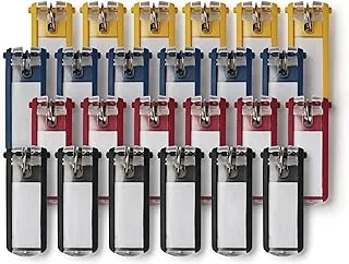 Durable Office Products 24-Pack Key Tags, Assorted (194900)