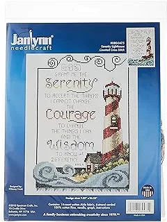 Janlynn Serenity Lighthouse Counted Cross Stitch Kit