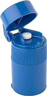 EZY DOSE Cut N' Crush Pill Cutter Pill Crusher, Blue, 1 Count (Pack of 1), 67750