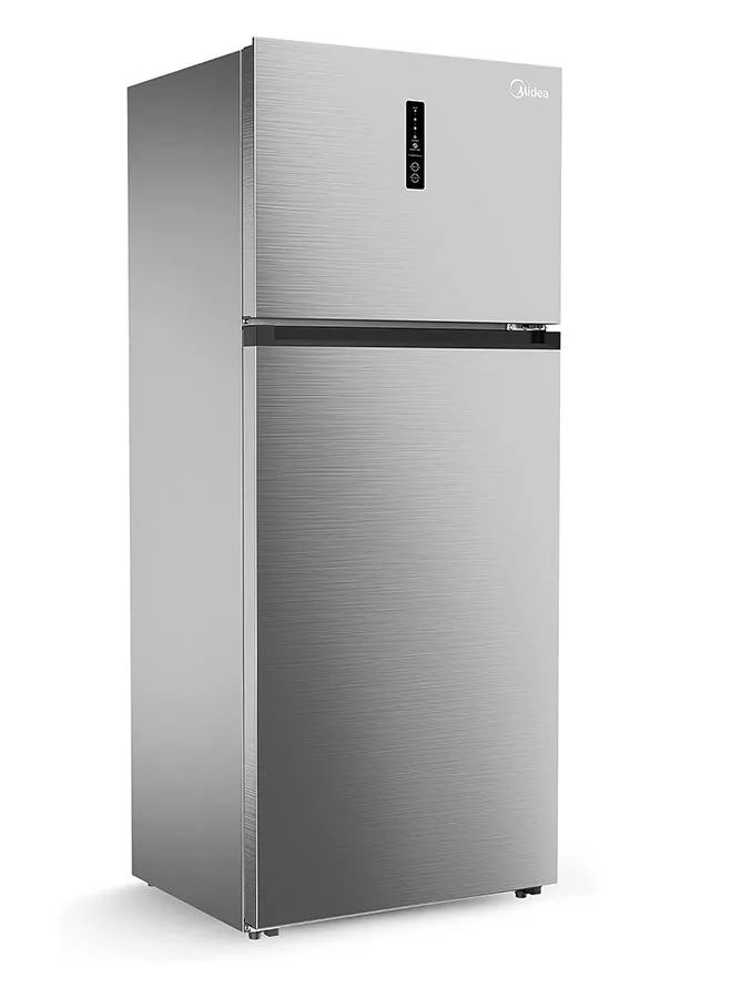 Midea 720L Gross And 539L Net Capacity Top Mount Double Door Refrigerator, 2 Doors Frost Free Fridge Freezer With Smart Sensor And Humidity Control, Active-C Fresh, Multi-Air Flow 453 kW MDRT723MTE46D Sliver