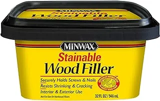 Minwax 428540000 Stainable Filler Wood Putty, 32 oz