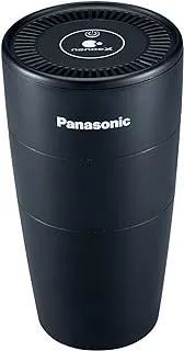 Panasonic NanoeTMX Air Purifier For Car, Home, Office, Portable & Lightweight, 3m Coverage, Inhibits Virus And Bacteria, Hydrate Skin And Hair, Deodorize Environment, F GPT01MKU, BLACK