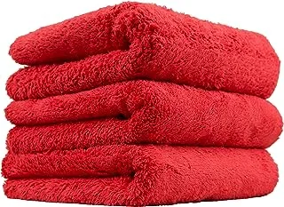 Chemical Guys Happy Ending Ultra Plush Edgeless Microfiber Towel, Red