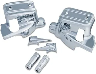 Kuryakyn 1739 Motorcycle Handlebar Accessory: Complete Chrome Replacement Brake and Clutch Control Dress-Up Kit for 2014-16 Harley-Davidson Touring Motorcycles