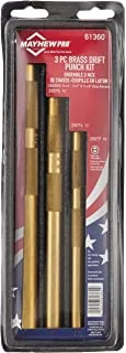 Mayhew Tools 61360 Brass Drift Punch, 3/4-19mm x 8