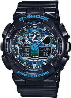 Casio G-Shock Analog-Digital Blue Dial Men's Watch - GA-100CB-1ADR (G625)