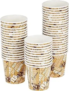 SAQOPACK 500 Pcs (10 SETTS Tea Cups)Tea Cups 6.5oz-Disposable Paper Tea Cups-Cofee Cups-Karak Tea Cups and Cawa cups (COMPO PACK)