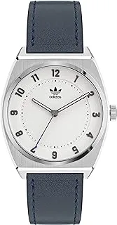 adidas Stainless Steel Case White Dial Navy Blue Eco Leather Strap AOSY22030