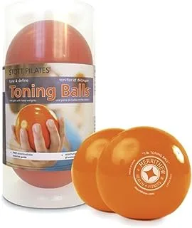 STOTT PILATES Toning Ball, Two-Pack