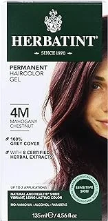 Herbatint Permanent Hair Color Gel , 4M Mahogany Chestnut,150 ml