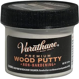 Rust-Oleum Varathane Natural Wood Putty, White, 3.75 oz, 223177