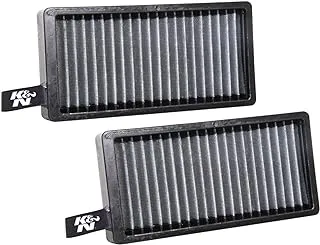 K&N Cabin Air filter compatible with BMW i3 0.6/X1 2.0/X2 2.0 & Mini Cooper 1.5/2.0 (2 pieces) (VF2060)