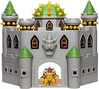 Nintendo Bowser's Castle Super Mario Deluxe Bowser's Castle Playset with 2.5