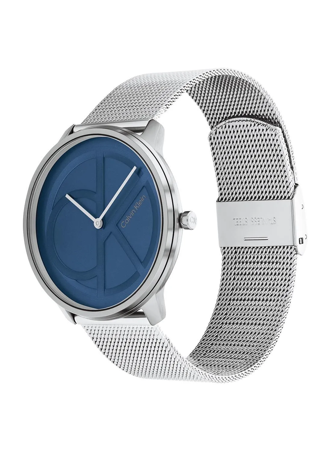 CALVIN KLEIN Iconic Mesh 40mm  Unisex Stainless Steel Watch 25200031