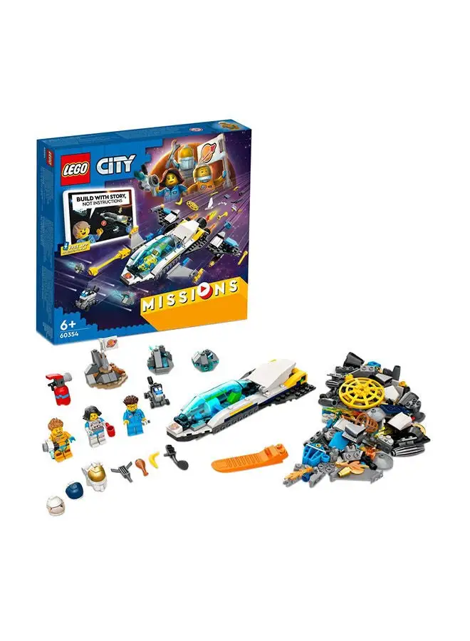 LEGO City Mars Spacecraft Exploration Missions 60354 Building Kit (298 Pieces)