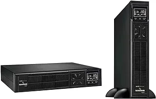 Tecnoware UPS EVO DSP PLUS 1200 Uninterruptible Power Supply - On Line Technology, Tower Installation 8 IEC Outputs Autonomy up to 40 min VA