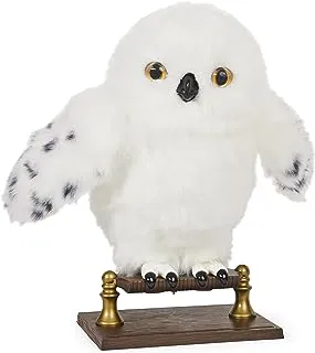 Wizarding World Harry Potter, Enchanting Hedwig Interactive Owl With Over 15 Sounds and Movements and Hogwarts Envelope, Kids Toys For Ages 5 and Up