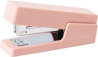 deli Nusign 24/6 & 26/6 20 Sheets Stapler, Pink