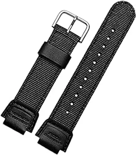 Generic Warable Devices Accessories - Nylon watch band strap for Cásíó G-SHOCK DW5600 DW5610 DW-5600BB GW-M5610 Sport Black Bracelet waterproof Belt Watch Accessories (Black)