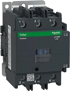 Schneider Electric TeSys D contactor - 3P(3 NO) - AC-3 - <= 440 V 80 A - 220 V AC 50/60 Hz coil, LC1D80M7