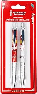 FIFA 2022 Country Retractable Ball Pen Set, 2 pcs, Spain, 12586